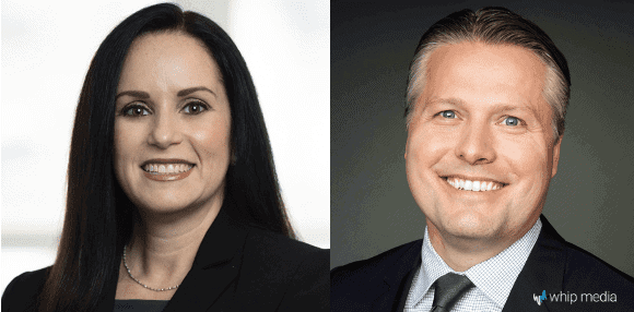 Professional woman in business attire smiling for a corporate headshot.