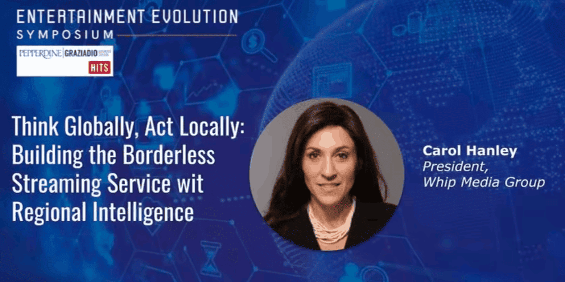 Optimized image of a professional speaker at the Entertainment Evolution Symposium discussing streaming services and regional intelligence. Focuses on global entertainment trends and industry insights.