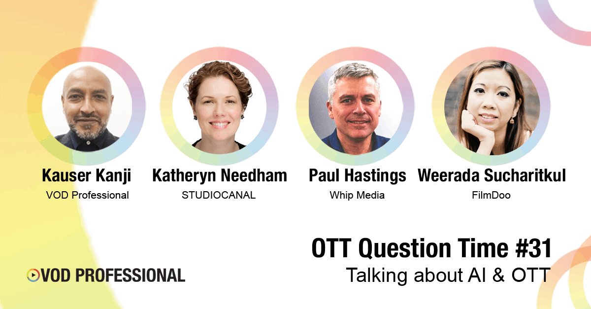 Beyond-the-scenes-headshots-of-OTT-technology-experts-including-Kauser-Kanji-and-Katheryn-Needham-for-video-and-OTT-industry-insights.