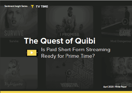 Streamed short-form TV shows like The Quest of Quibi on Prime Video, highlighting popular content and streaming platforms for modern entertainment audiences.