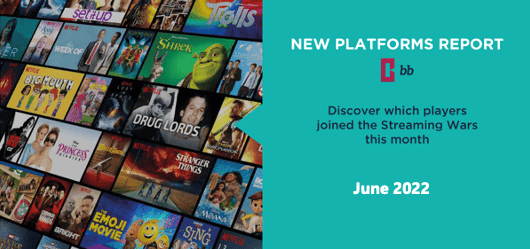 Whipmedia streaming platforms report June 2022 overview of trending TV shows and movies for creators, networks, and industry analysts.