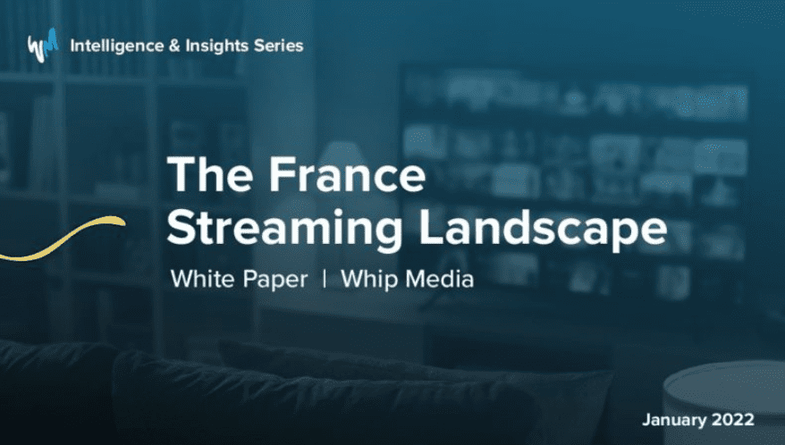 Whipmedia france streaming landscape white paper digital media analysis January 2022.