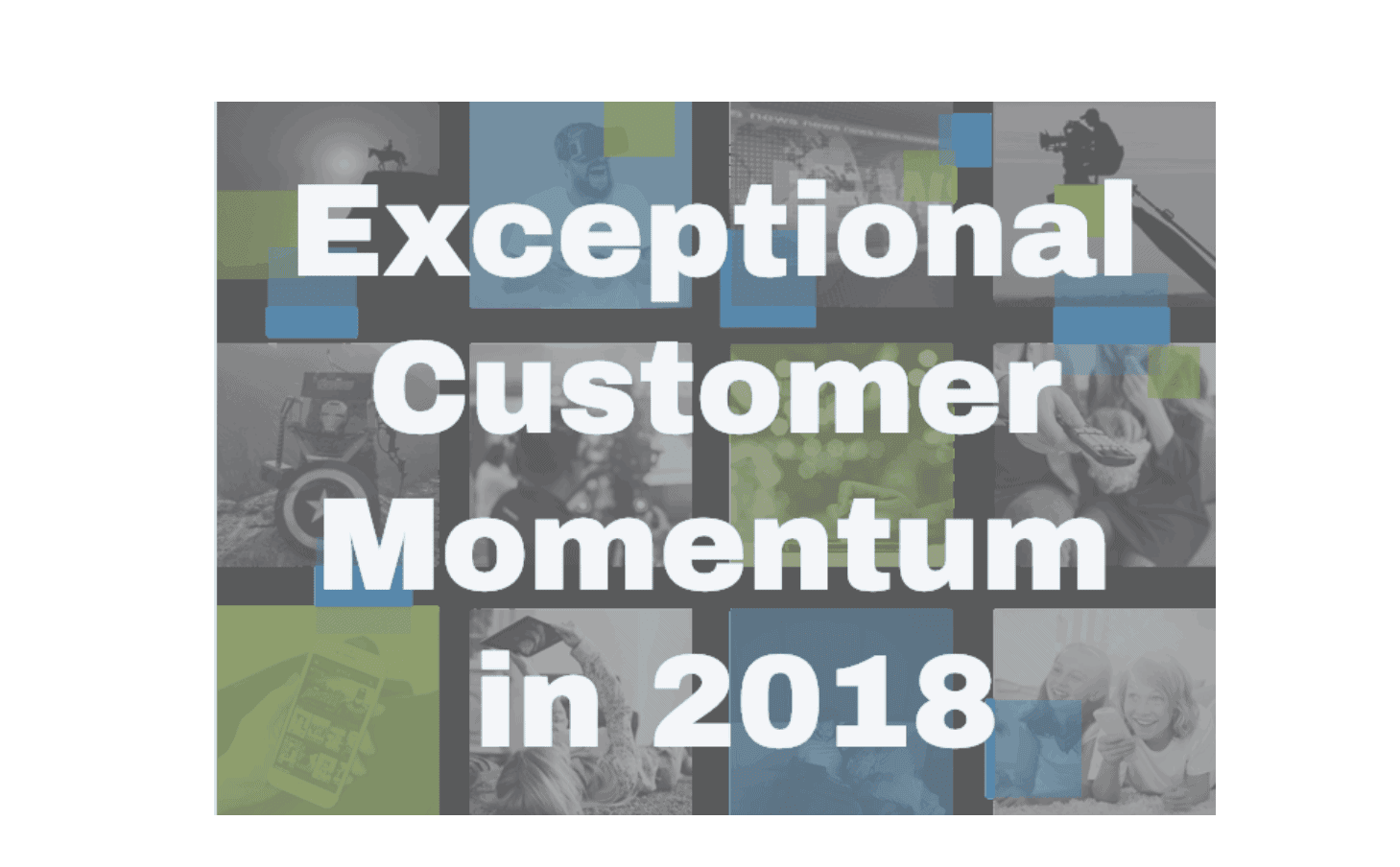 Exceptional customer momentum in 2018 with Whipmedia's innovative media platform and data analytics solutions for media professionals and entertainment industry.