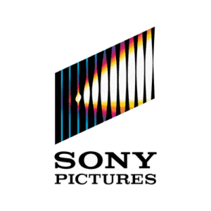 Colorful barcode graphic with Sony Pictures logo in black text; entertainment industry branding.