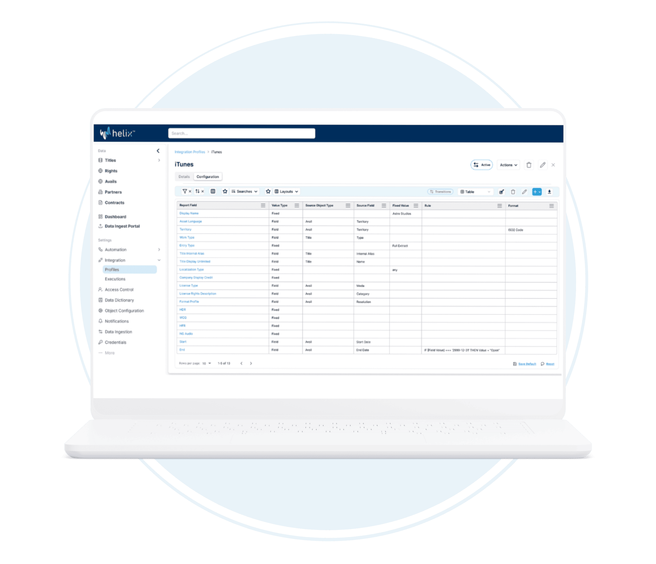 Advanced media management interface showcasing Whipmedia's content catalog and metadata tools for efficient digital asset organization.